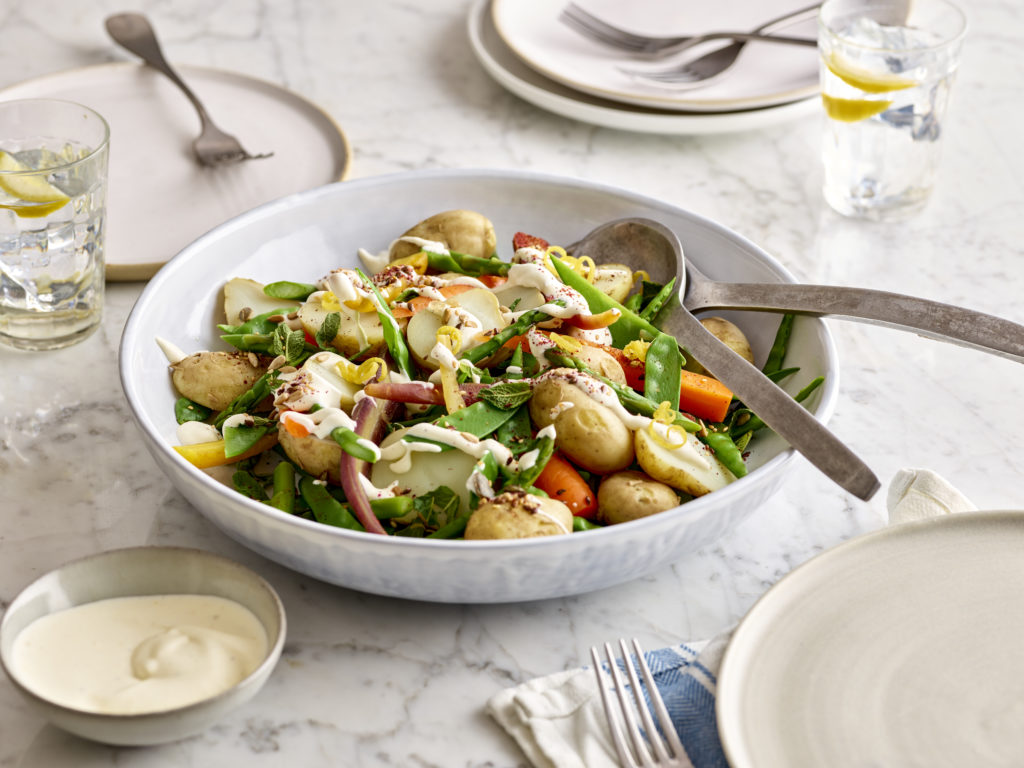 Jersey Royal Easter Salad - Jersey Royals - Genuine New Potatoes