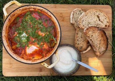 Baked eggs