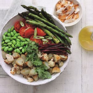 Coconut Potato Bowl with Lime and Ginger