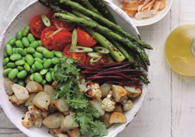 Coconut Potato Bowl with Lime and Ginger