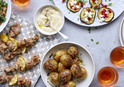 Middle Eastern Mezze Platter