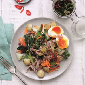 Warm Jersey Royal and Seaweed Salad